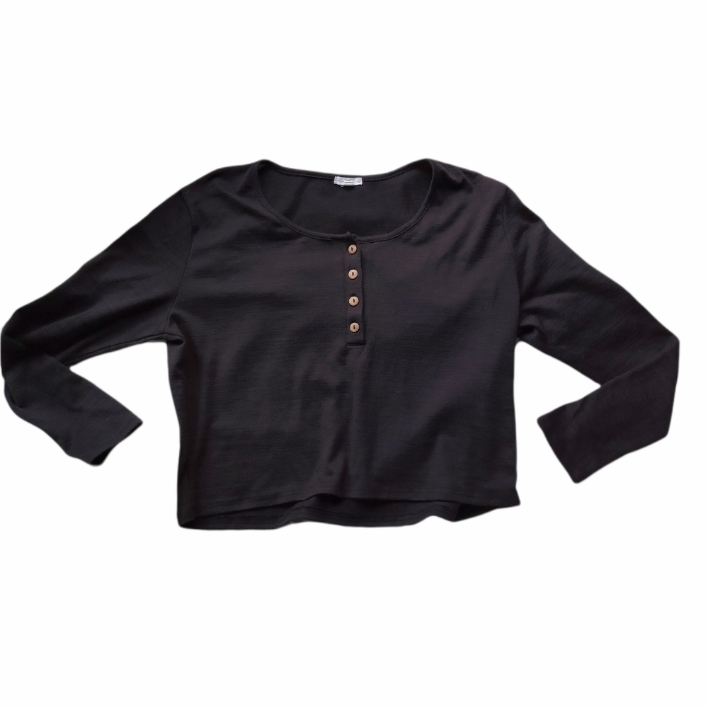Ardene Crop Long Sleeve Top size S